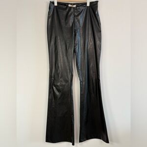 Oak + Fort Women's Vegan Leather Pants - Small